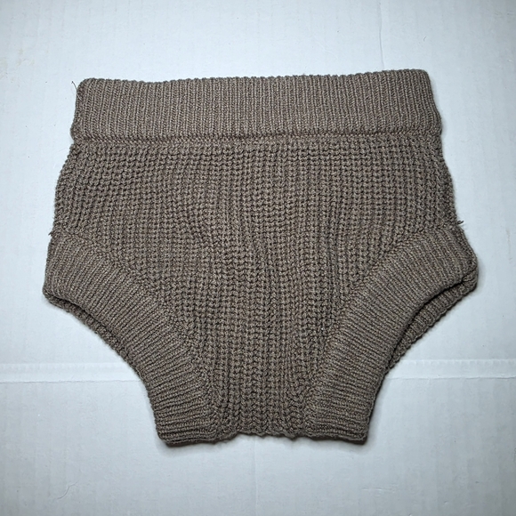 GRAYSON COLLECTIVE Brown Knit Bloomers Size 3-6 months - Picture 2 of 3